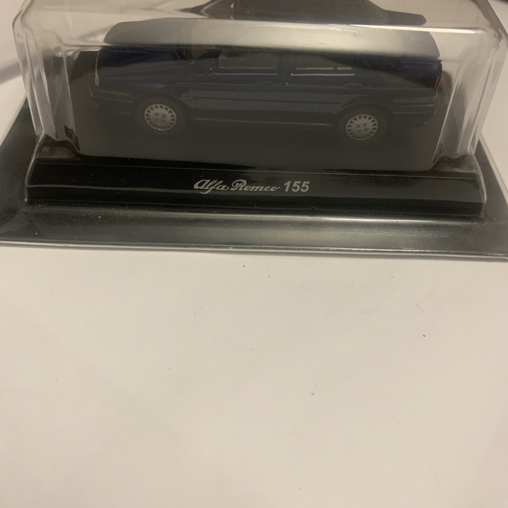 Kyosho 1/64 Alfa Romeo 155 Diecast Car Model Blue - NIB
