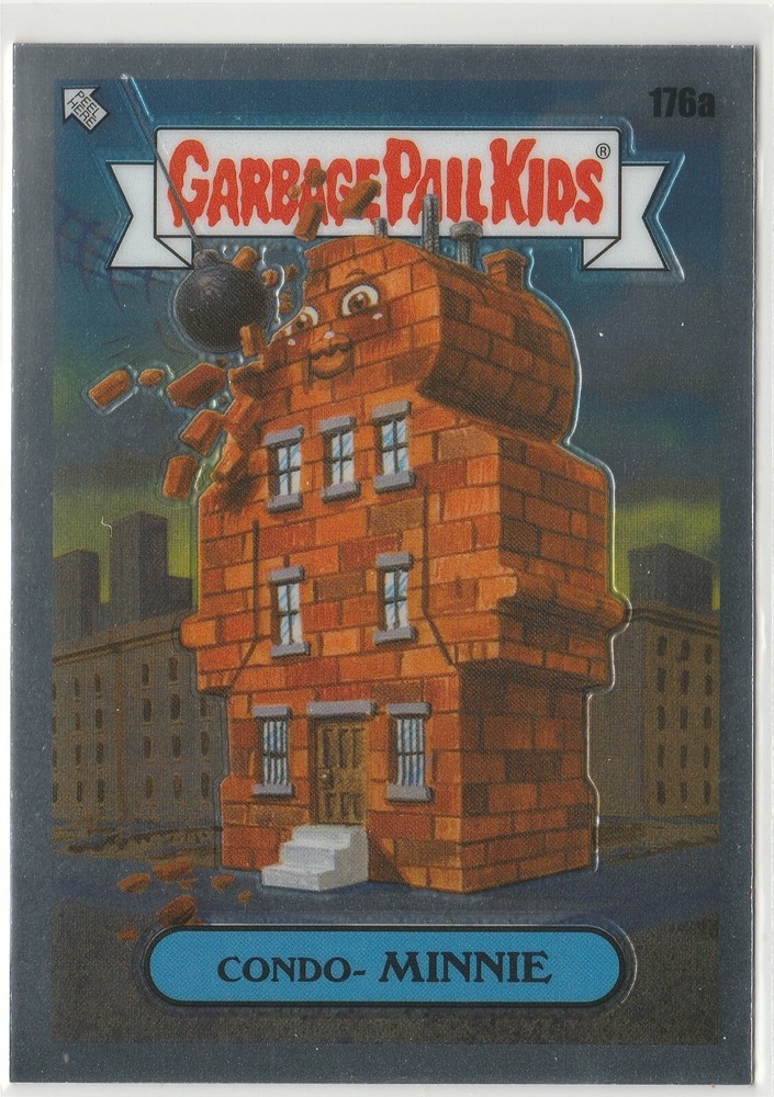 Condo-Minnie #176a Garbage Pail Kids GPK 2022 Chrome Series 5 CS5 Card
