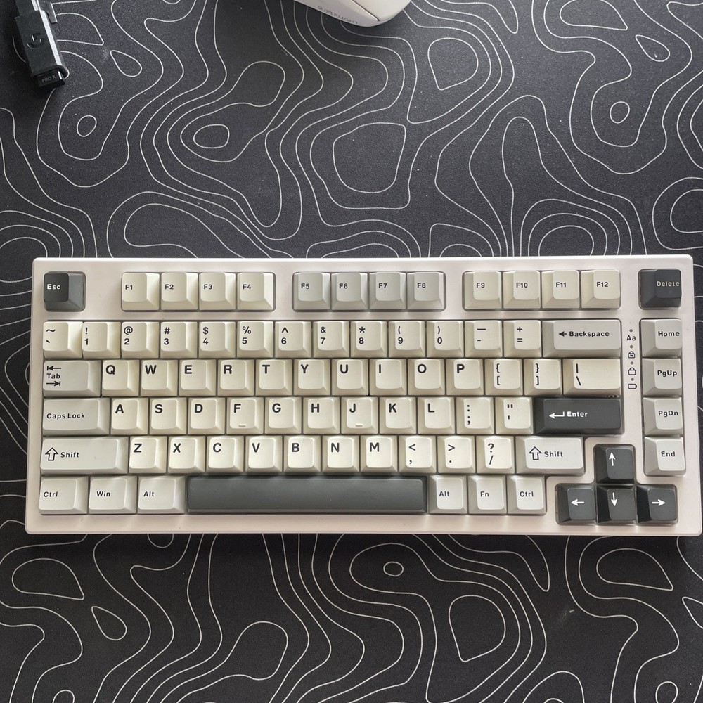 YUNZII YZ75 75% Hot Swappable Wireless Gaming Mechanical Keyboard, BT 5.0, 2.4G