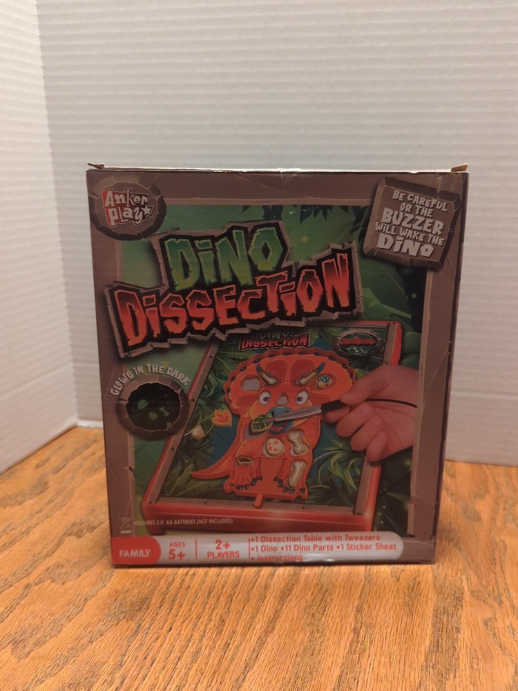 Anker Play Dino Dissection Operation Family Fun Board Game for Kids NEW-image