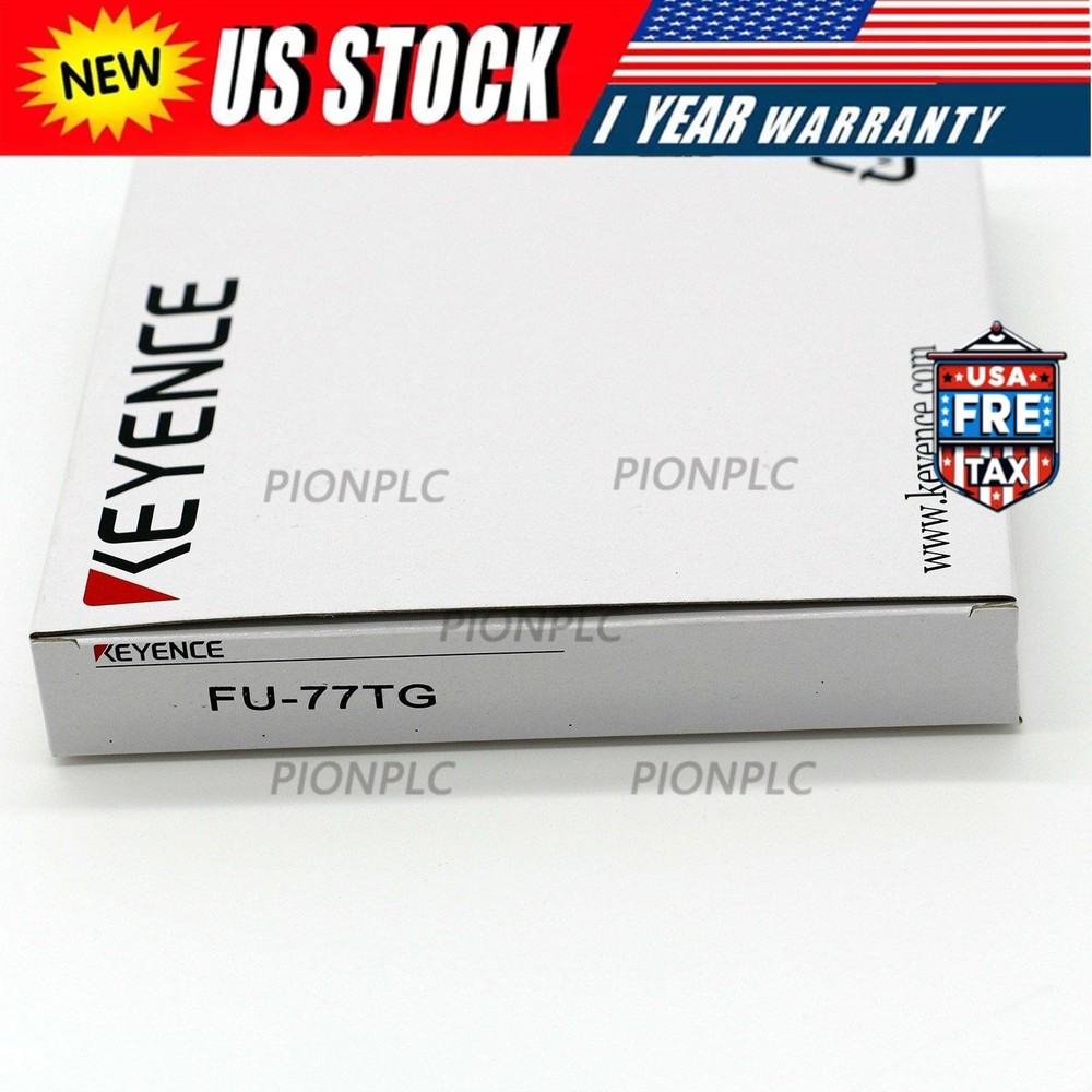 1pcs  Keyence FU-77TG Fiber Optic Sensor New Free Shipping FU77TG