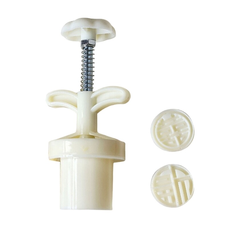 MidAutumn Festival Mooncake Maker Mold for Round Cookies and New Year Treats  -image