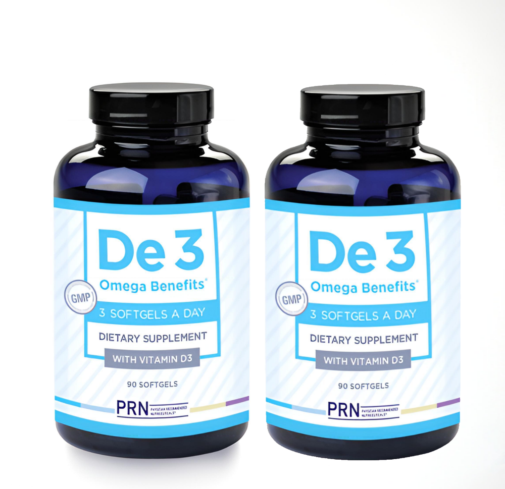 PRN De3 Dry Eye Ultra Pure rTG Omega 3 – Support for Dry Eyes 90 Count,EXP 1/27