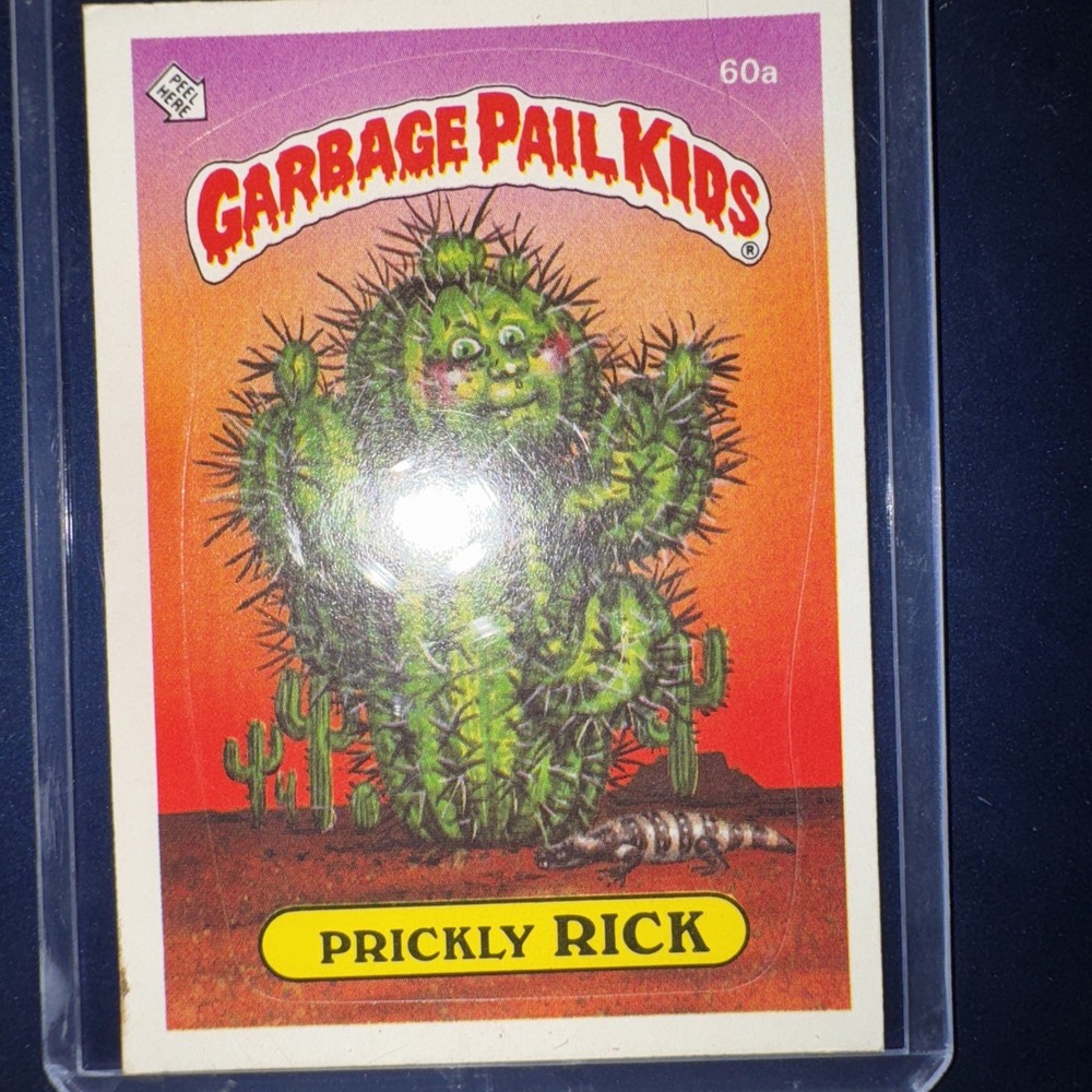 1985 Topps Garbage Pail Kids 2nd Series 2 Matte 60a Prickly Rick
