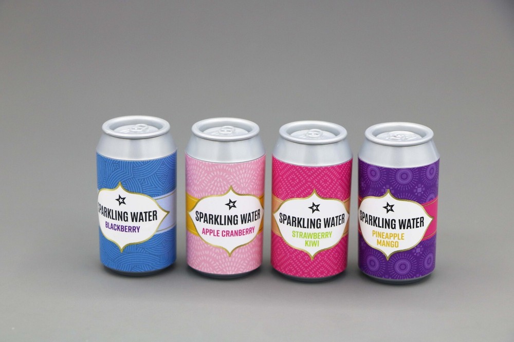 American Girl 4pcs sparkling water can for 18