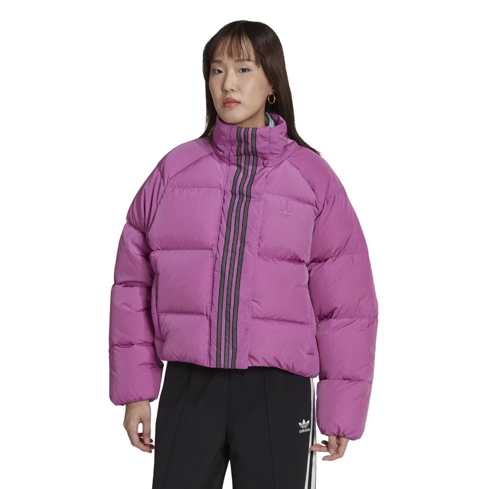 Adidas Originals Down Short Jacket Purple-ALL SIZES-New-100% Genuine-RRP £150