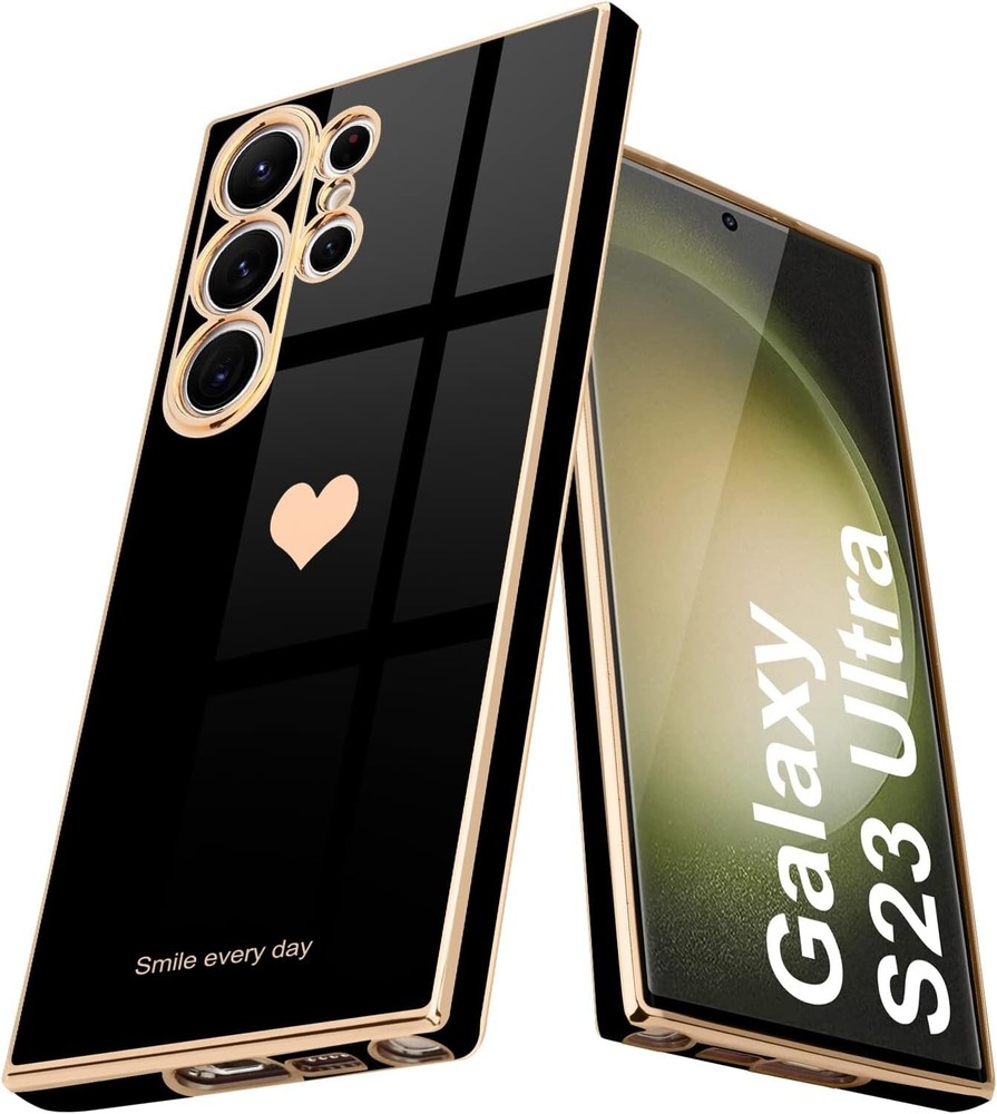 For Samsung Galaxy S23 Ultra Case With Shockproof Soft Silicone Phone Back Cover