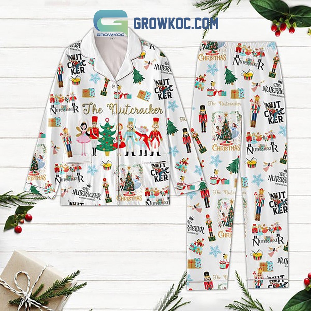 Nutcracker Christmas Pajama Set in Soft Polyester