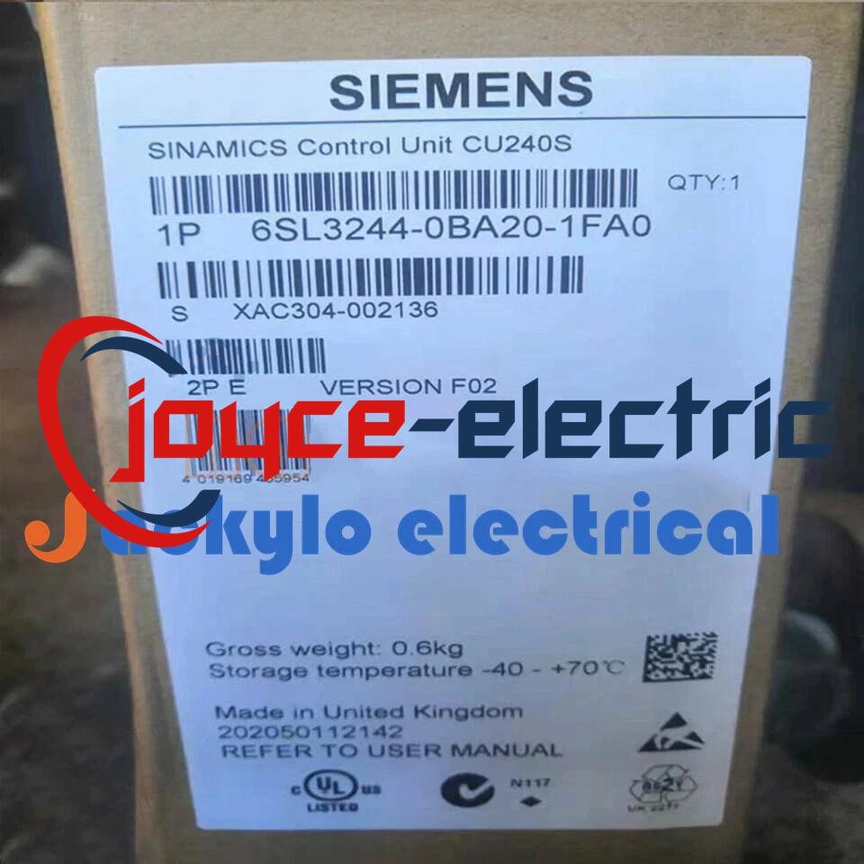 6SL3 244-0BA20-1FA0 NEW SIEMENS 6SL3244-0BA20-1FA0 Control Unit CU240S PN