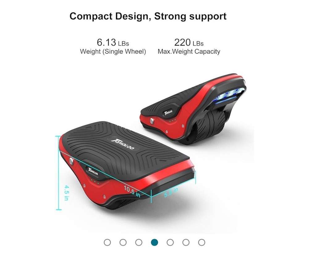 TOMOLOO S1 Self-Balancing Electric Scooter for Kids & Adults with 3.5 Inch Wheels