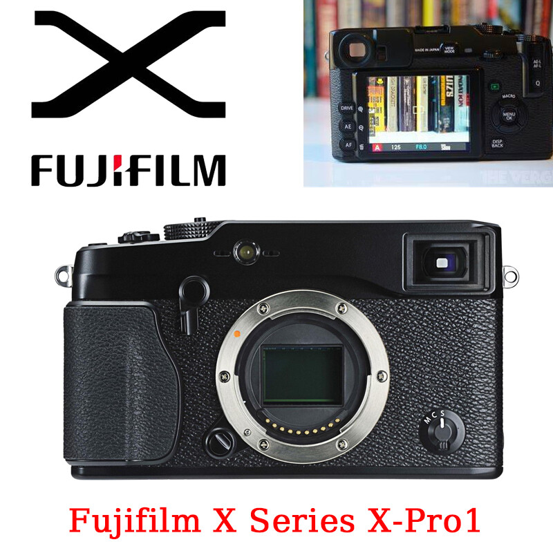 Fujifilm X-Pro1 16.3MP Mirrorless Digital Camera Body Black