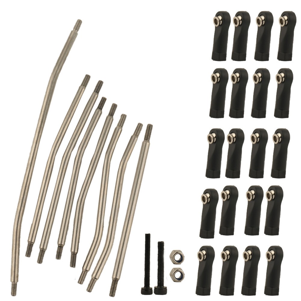 Metal Linkage Rod Kit for Wraith RR10 1/10 RC Crawler Trucks 90048