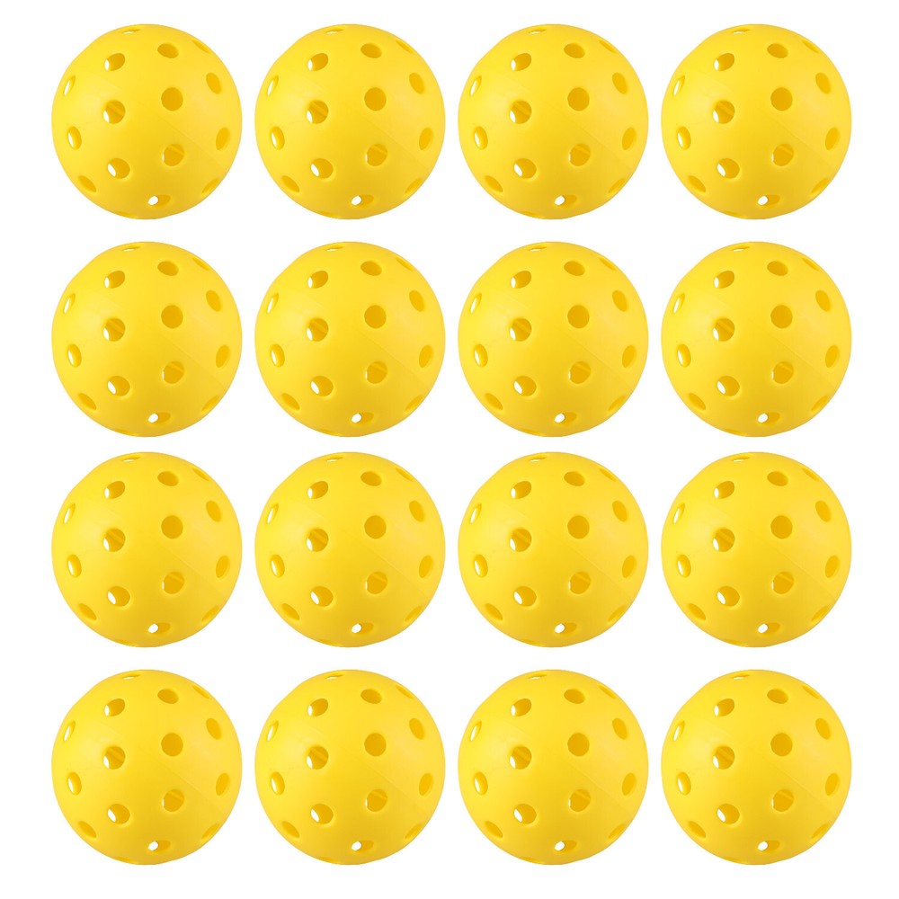 12 PACK Pickleball Balls 74mm 40Holes Professional Quality Outdoor USAPA Approve