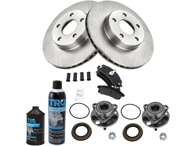 Front Brake Pad and Rotor and Wheel Hub Kit fits Achieva 1992-1995 15CWXC