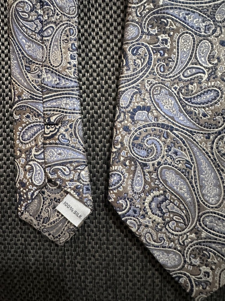 BURMA BIBAS HIGH END DRESS SUIT DESIGNER NECKTIE TIE SILK