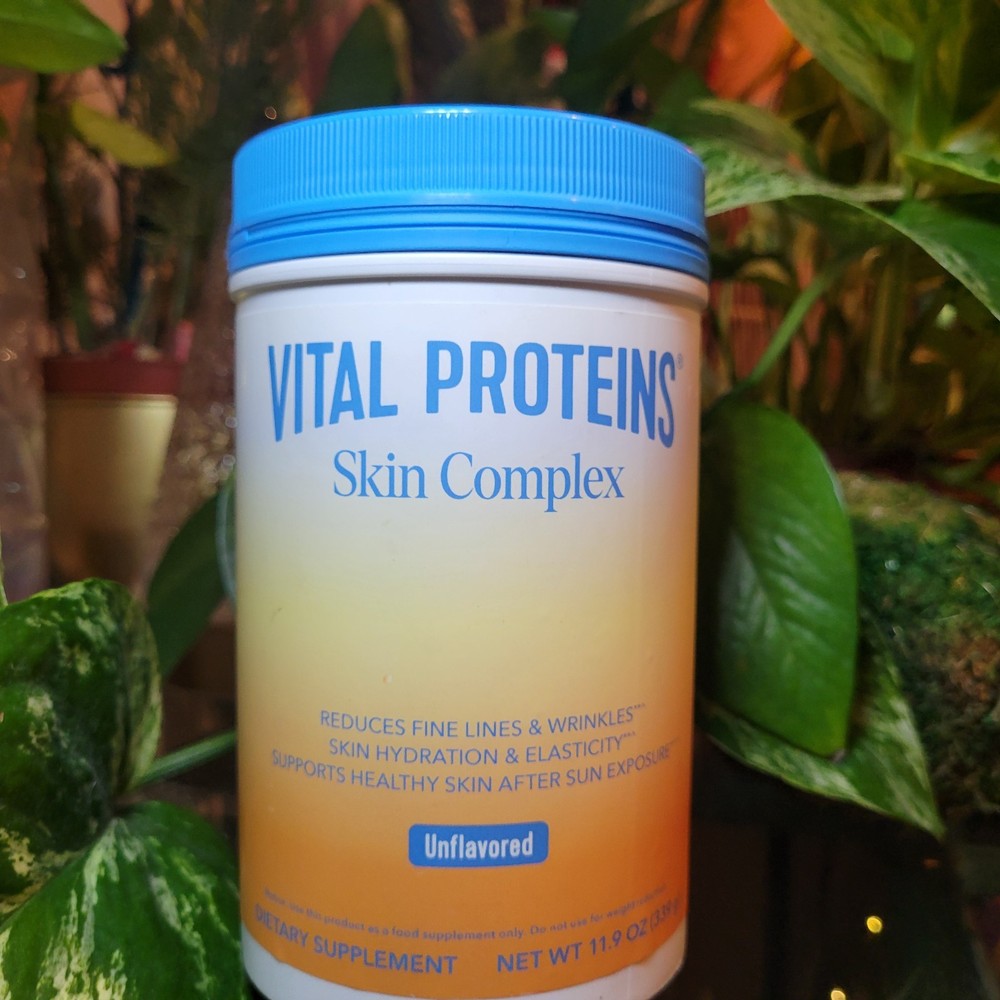 Vital Proteins Skin Complex Collagen Peptides Hyaluronic Acid Protein Mix Powder
