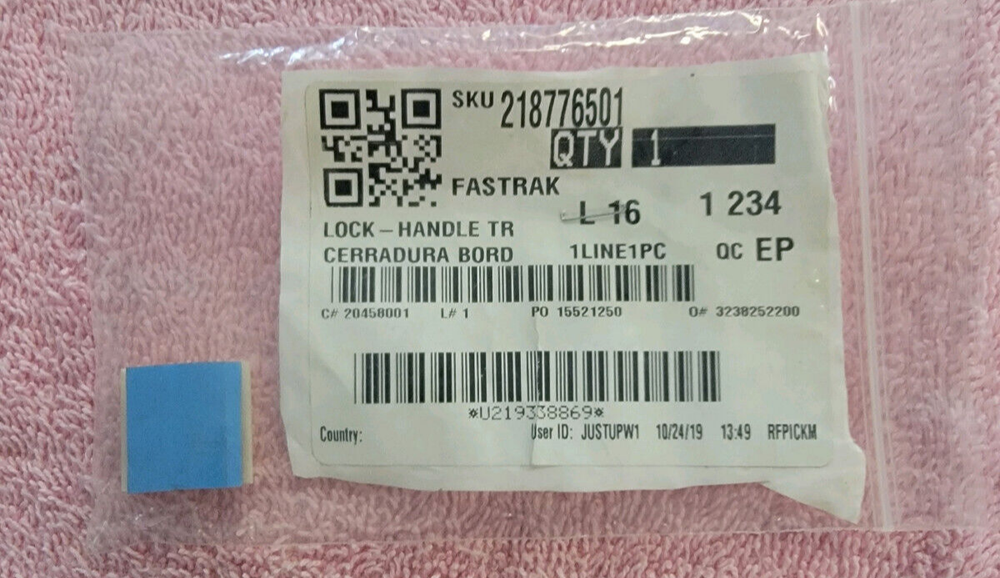 Kenmore Lock Handle Trim 218776501 AP2549878 PS428747 Replacement