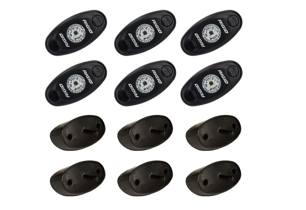 Rigid 400253 Universal A-Series with 15' Leads LED 24 Watts Rock Light Kit