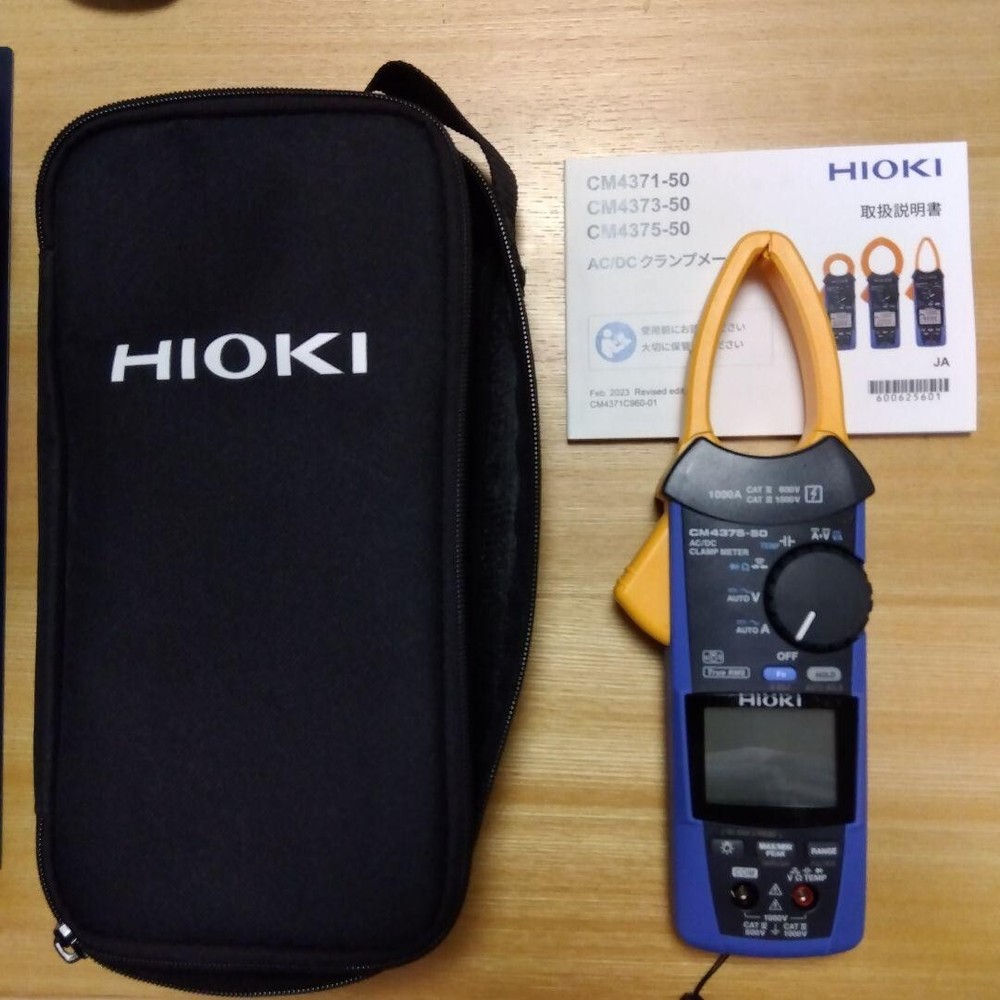 HIOKI Clamp Meter CM4375-50 Test Leads Not Included Used First Come First Serve