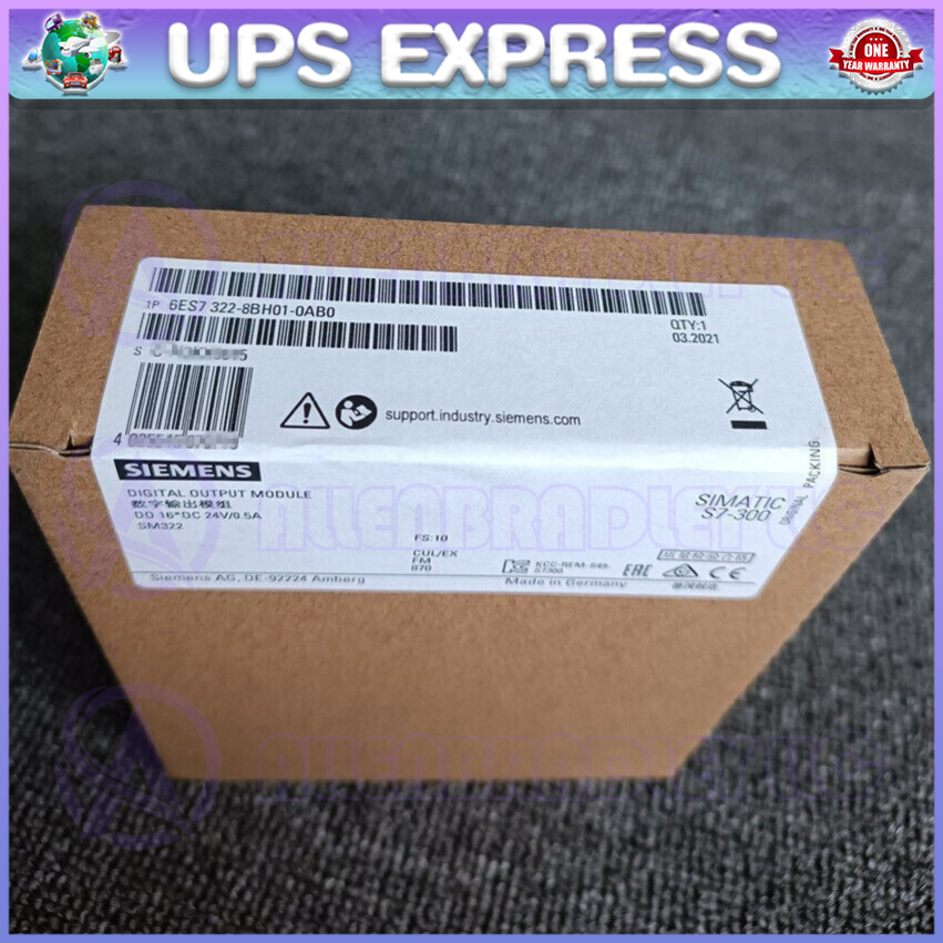 6ES7 322-8BH01-0AB0 Siemens Simatic S7-300 Expedited Shipping GQZ1