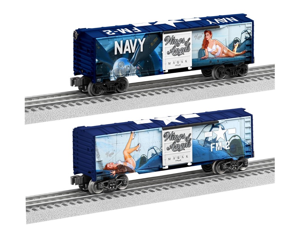 Lionel 2138110 Wings of Angels Kacie Boxcar Train Set