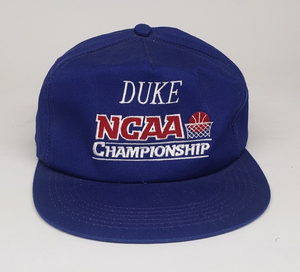 Vtg Duke Basketball 1991 NCAA Final Four Championship Snapback Hat  K-Products