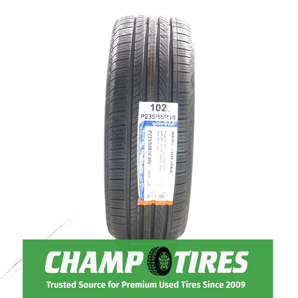 Set Of 4 P235/55R18 Sceptor NEW 4xS 99 V New 9/32nds