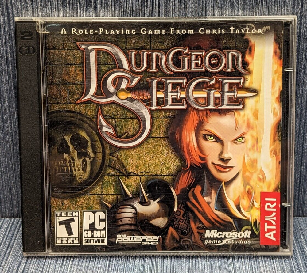 Atari Microsoft Dungeon Siege 2004 PC RPG by Chris Taylor