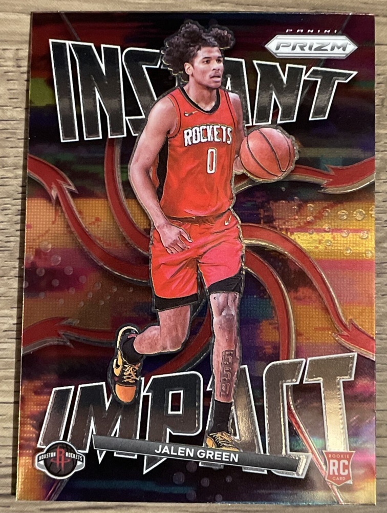 2021-22 Panini Prizm Instant Impact #25 Jalen Green