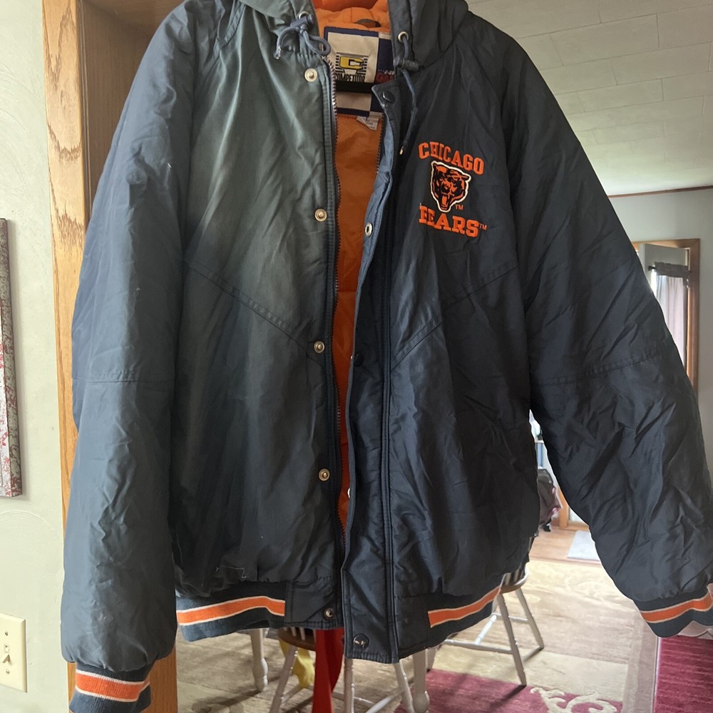 Vintage Chicago Bears Jacket/Coat NFL Game Day by Competitor Men's Size L