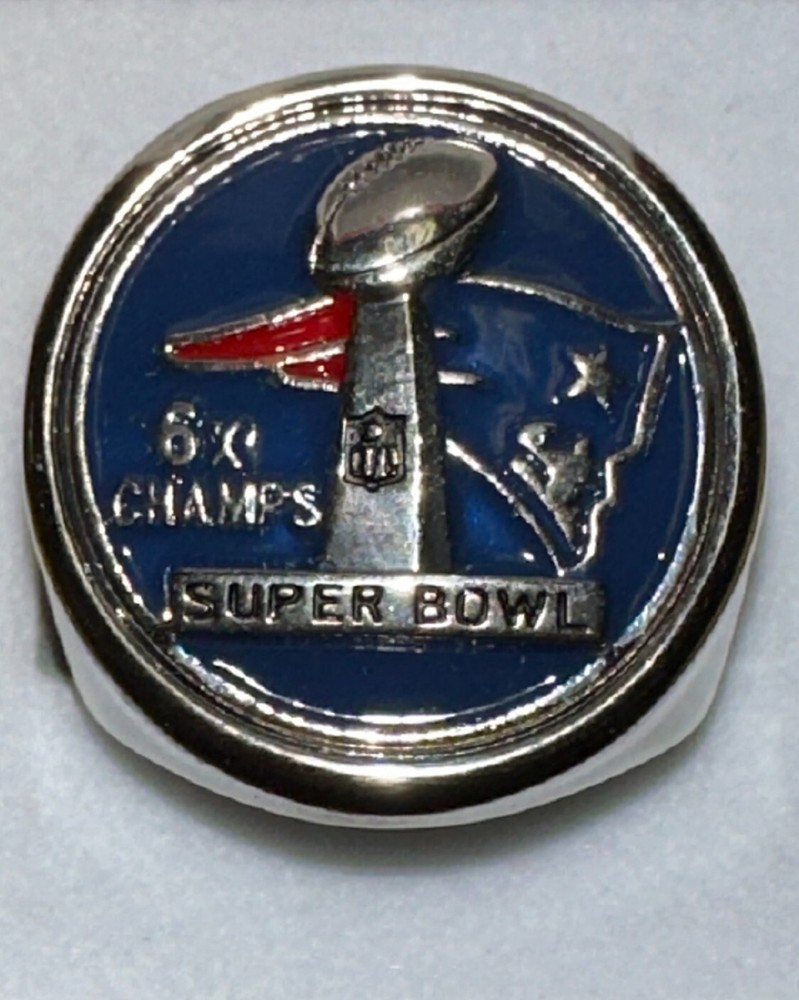 2020 NE Patriots 6x Champs deCAPitator Ring Bottle Cap and can tab opener.