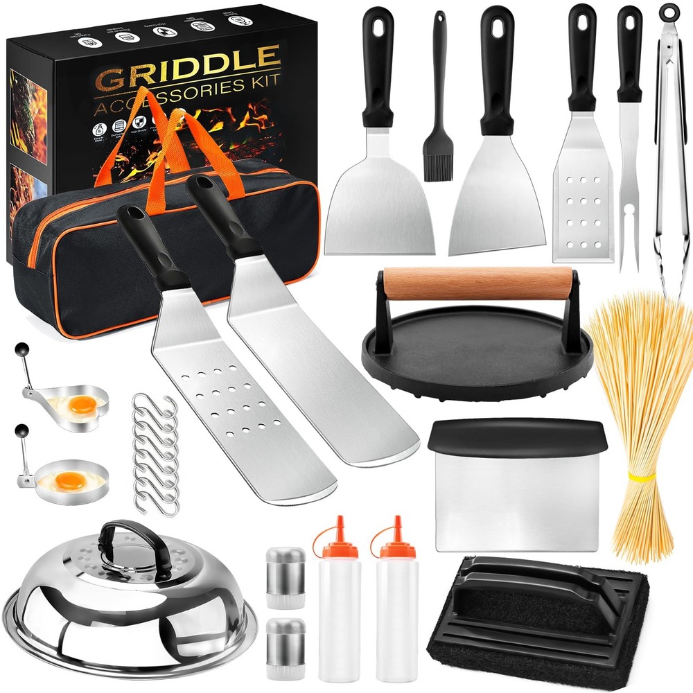 127-Piece Flat Top Griddle Grill Accessories Kit for Blackstone