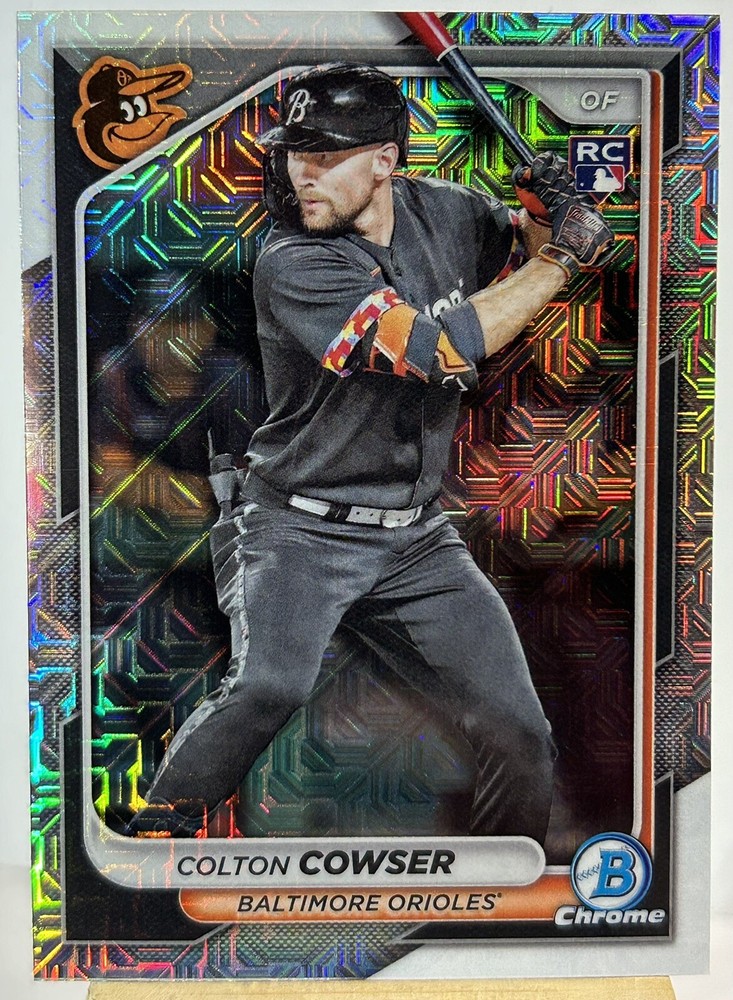2024 Bowman Chrome Mega Box Mojo Colton Cowser #31 Orioles ￼￼￼