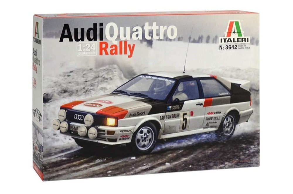 Italeri IT3642 Audi Quattro Rally Model