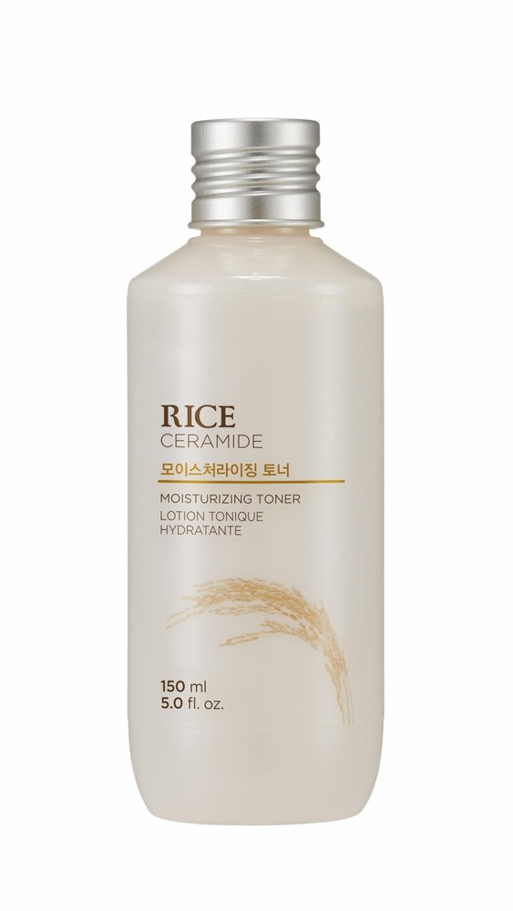 Rice Ceramide Toner with Rice Extract for Hydrated & Stronger Skin