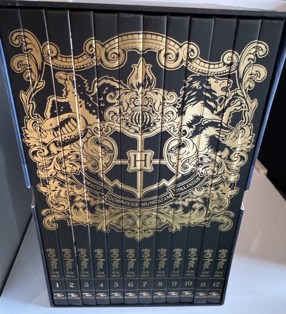 Rare Collectible Harry Potter Film Vault Complete Series  Book Set
