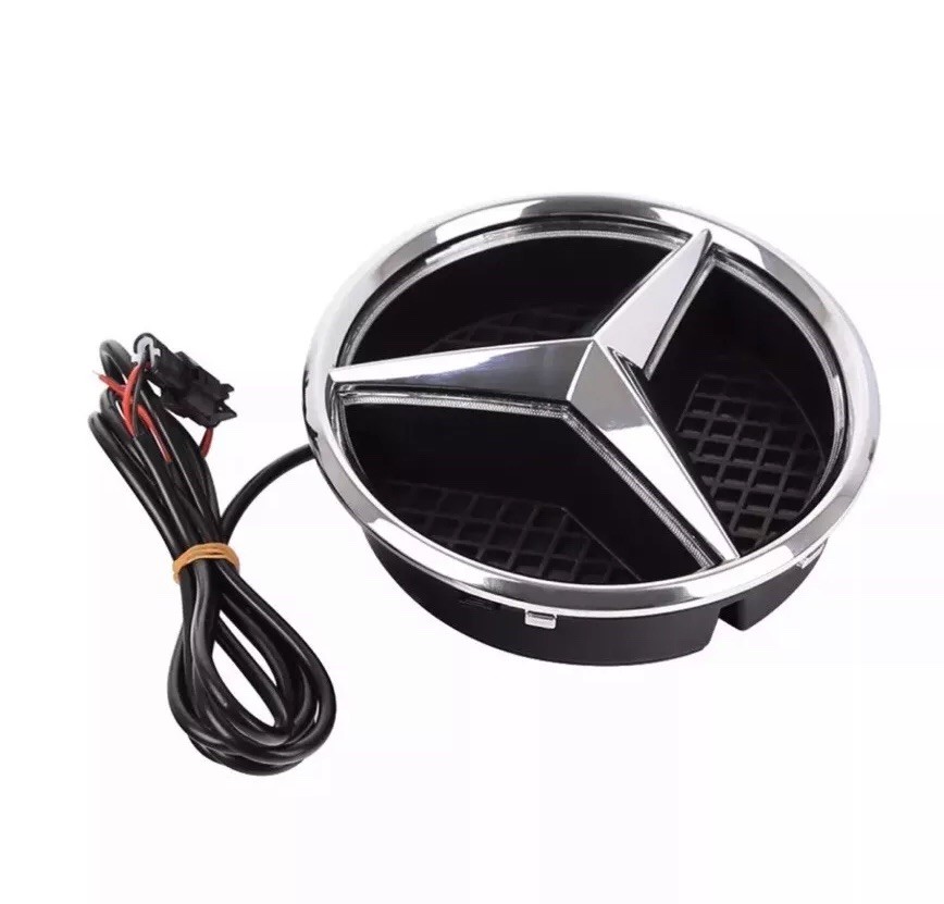 Front Grille LED Light Star Emblem Fit for Mercedes-Benz W166 W205 2011-18 Badge