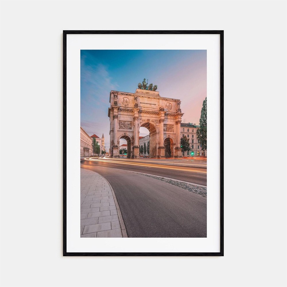 Munich Colorful Poster Print No 2 Munich Photo Wall Art Munich Wall Decor