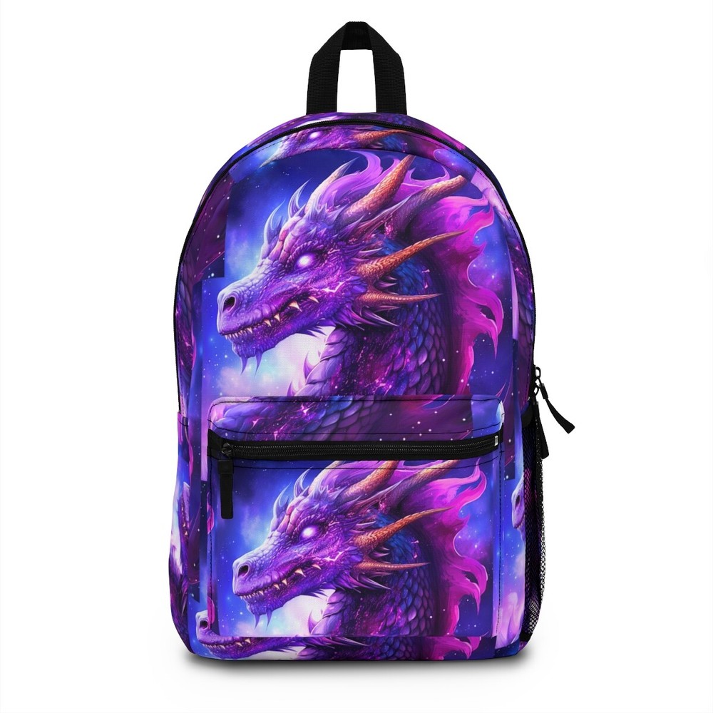 Back to school backpacks |Dragon profile bag | Gift for backpacker | Unisex-image