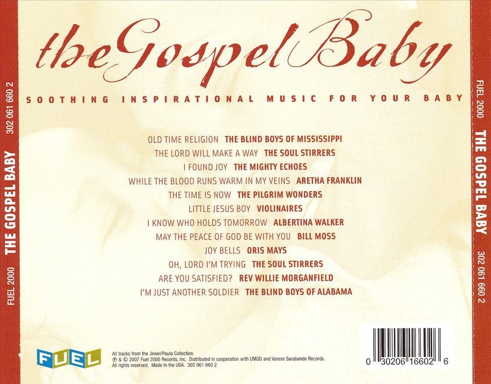 VARIOUS ARTISTS GOSPEL BABY NEW CD