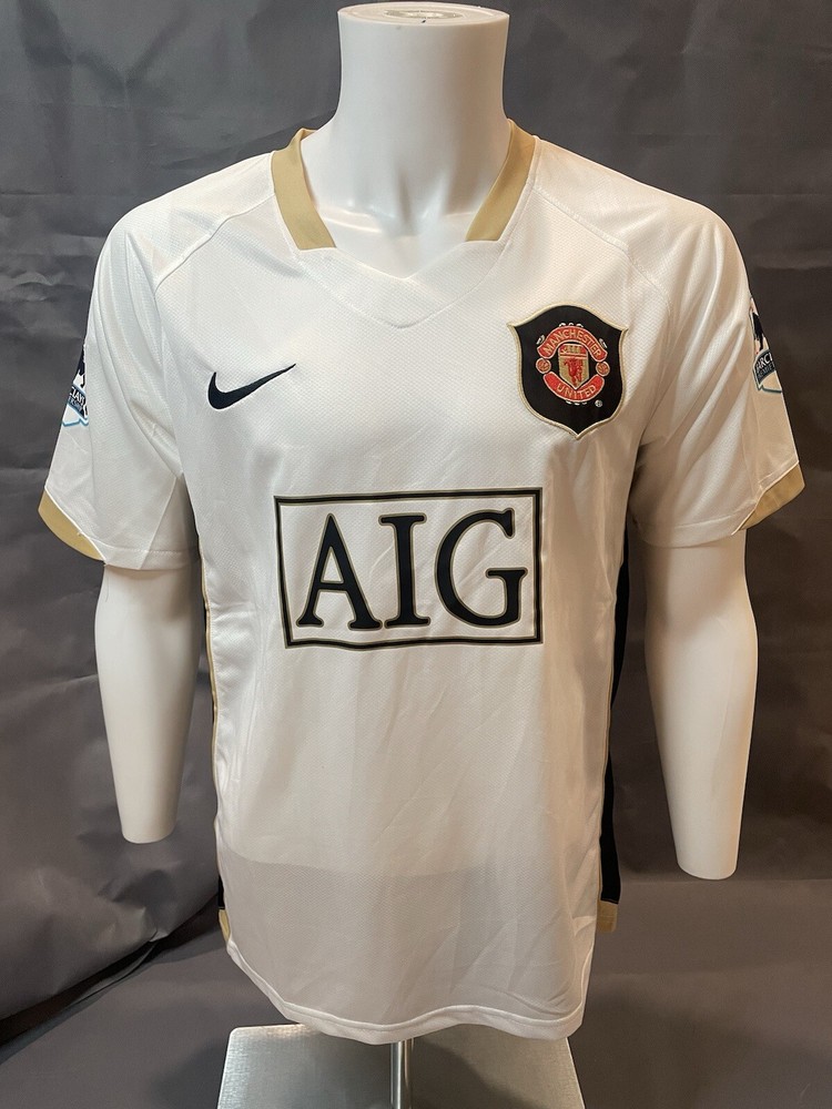 Man United Retro 06/07 Away Ronaldo #7 Short Sleeve Jersey Large Men’s Size