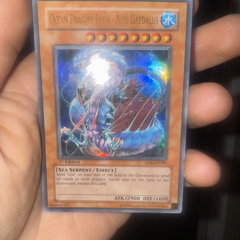 Ocean Dragon Lord - Neo-Daedalus SD4-EN001 1st edition