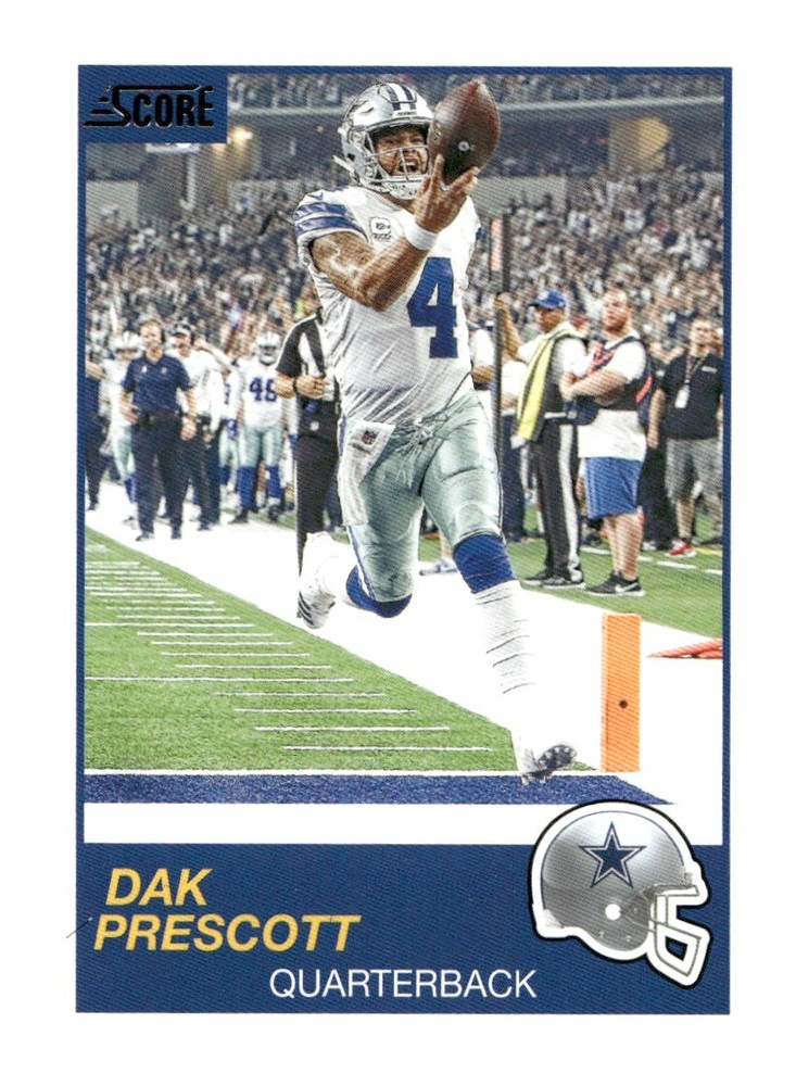 2019 Score Dak Prescott Dallas Cowboys #162