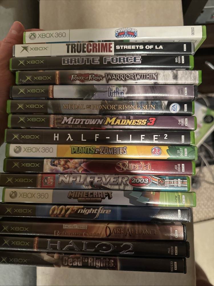 15+ Xbox/Xbox 360 Game Lot (Untested)