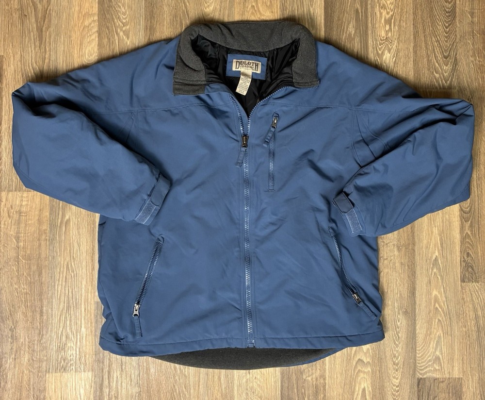 Duluth Trading Coat Winter Jacket Blue Men’s Large