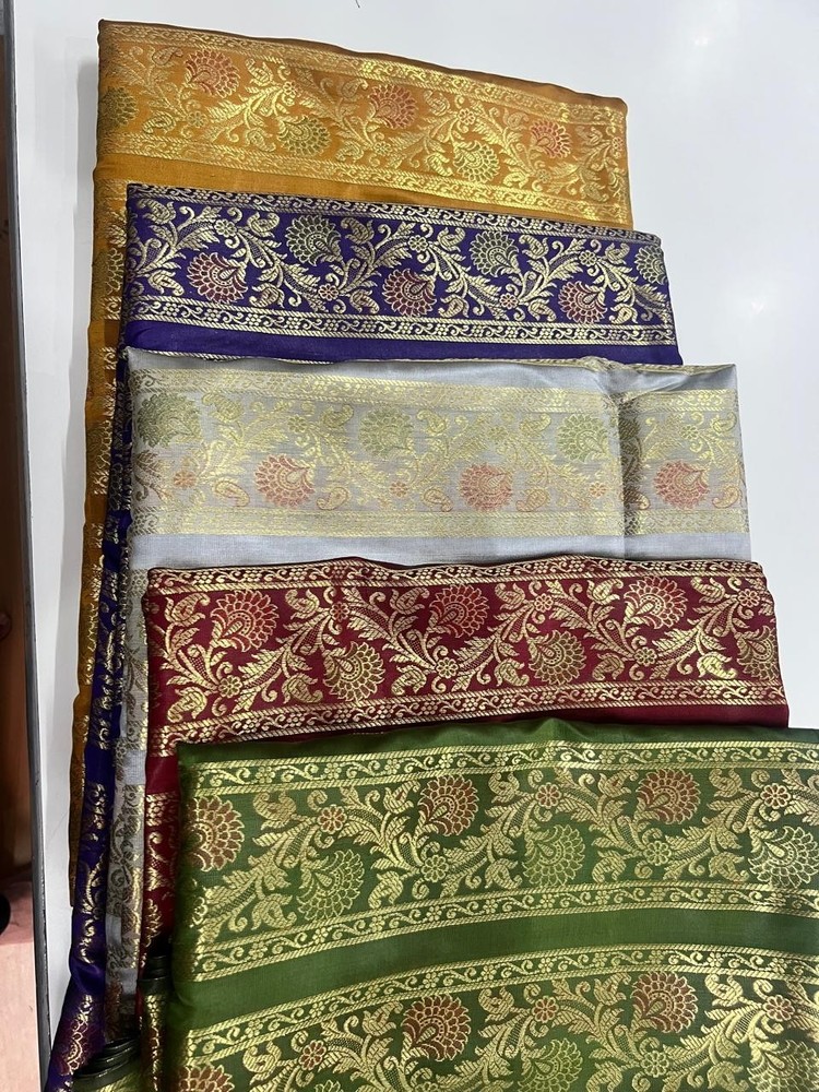 Red Gold silk brocade upholstery fabric by the yard jacquard fabric for dress