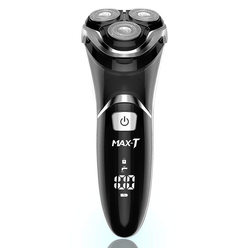 Men's Electric Shaver - Corded and Cordless Rechargeable 3D Rotary Shaver Raz...