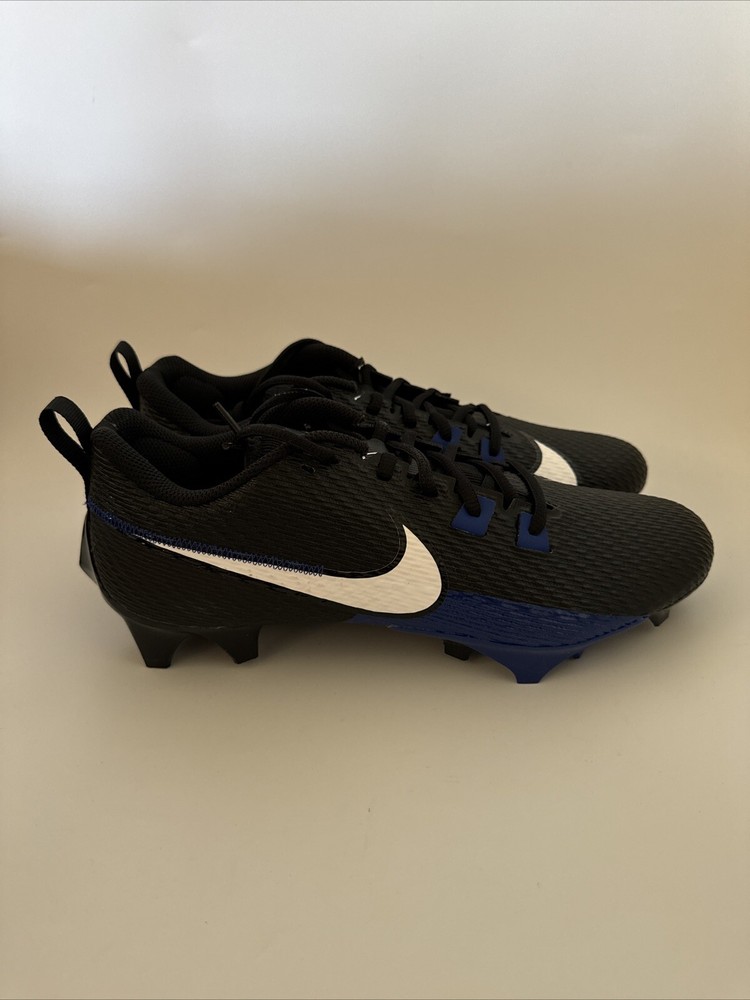 Nike Men’s 10 Vapor Edge Speed 360 2 TB Football Cleats Black/Blue FN7764-003