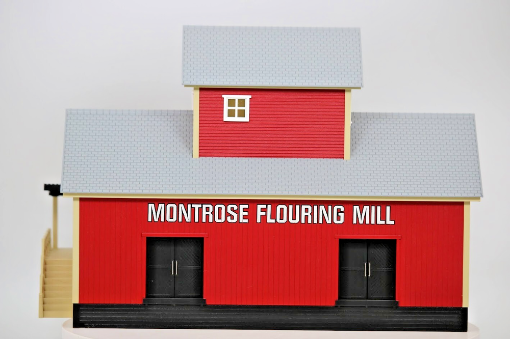 MTH Railking 30-90273 Montrose Flouring Mill Dry Goods Transfer Warehouse O-Ga.