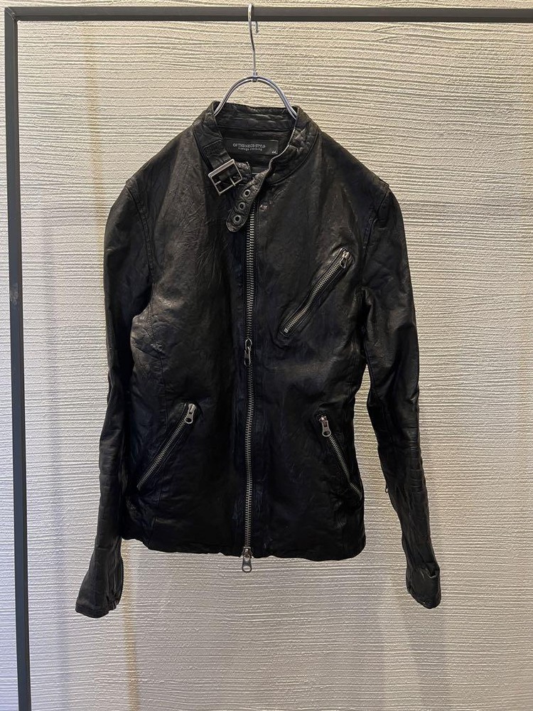 00S Archive Japanese Leather Jacket Y2K